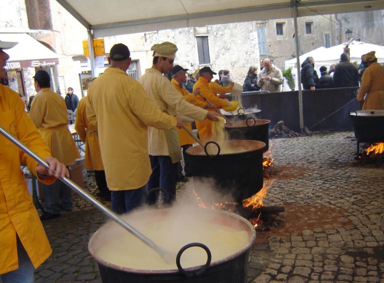 Il 18 gennaio si svolgerà la Sagra della Polenta a Sermoneta