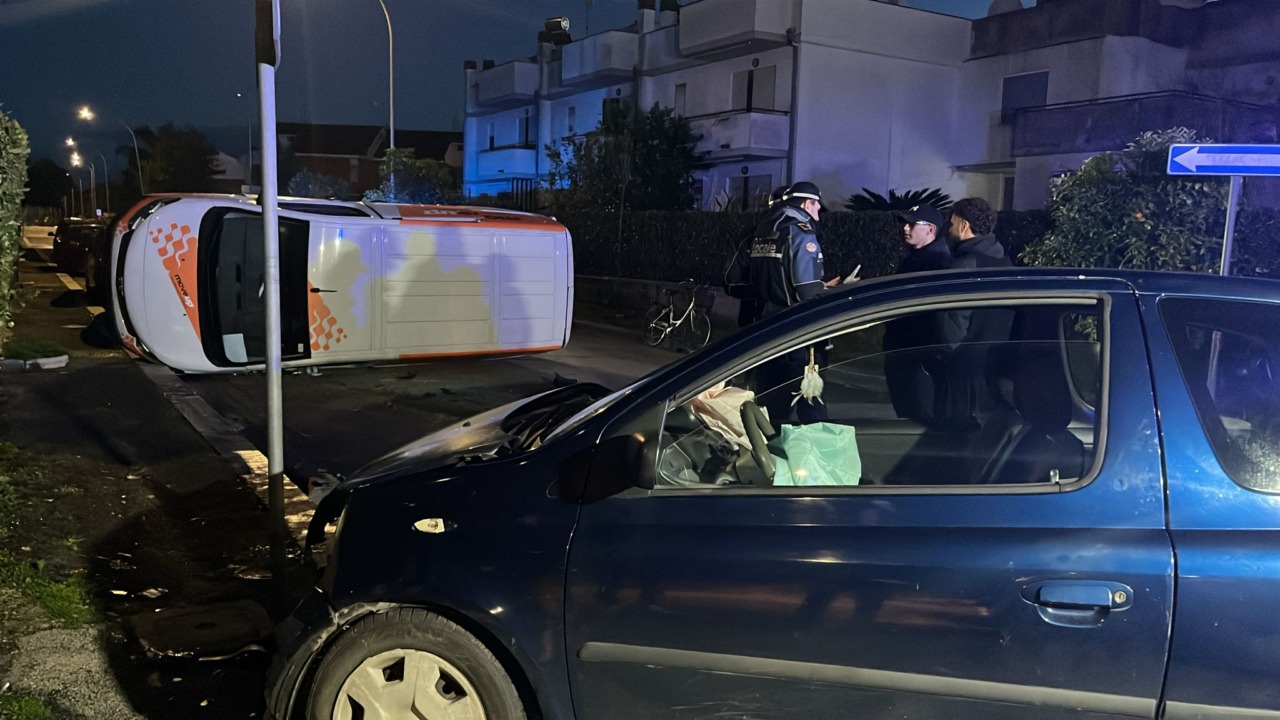 Incidente stradale in Via Borromini: feriti lievi