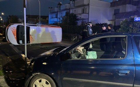 Incidente stradale in Via Borromini: feriti lievi