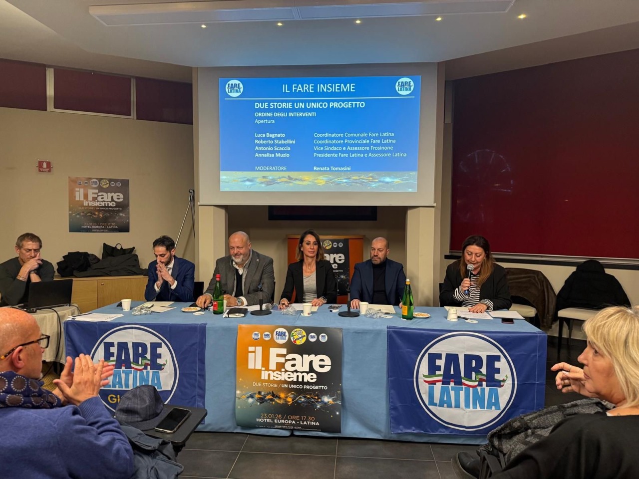 Presentato il progetto civico “Fare Insieme” a Latina