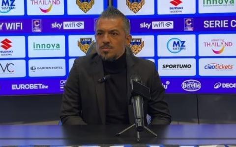 Benevento – Latina, Volpe: “Giocare contro i primi è un grande stimolo” (IL VIDEO)