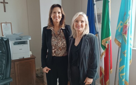 Colloquio tra la manager dell’Asl Sabrina Cenciarelli e l’on. Emanuela Zappone