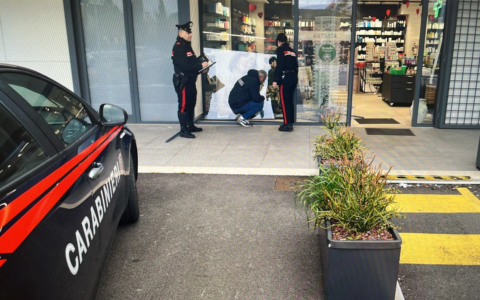 Colpo in farmacia a Terracina con auto ariete