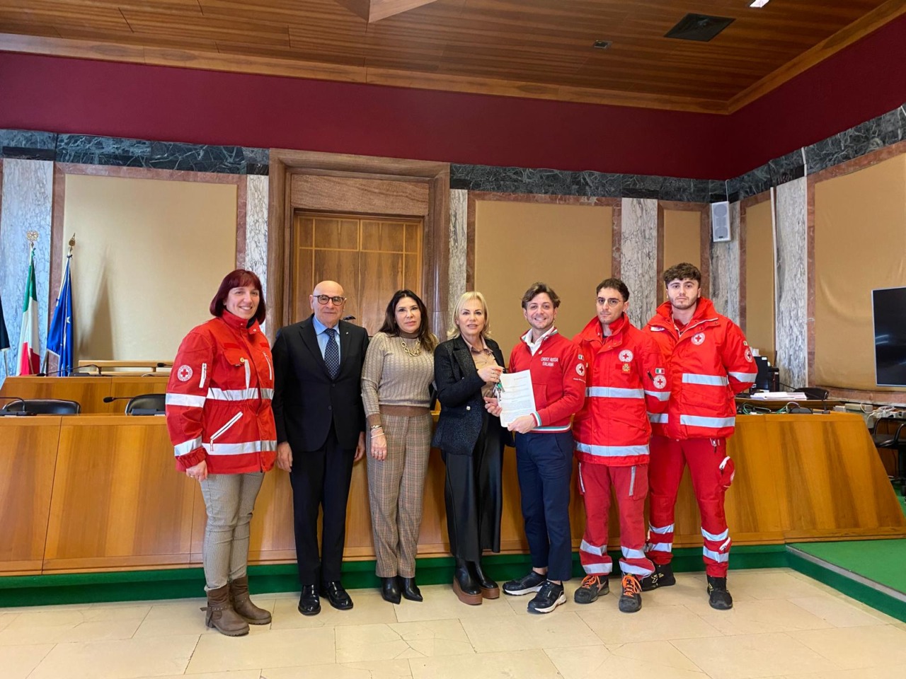 Concessione di spazi alla Croce Rossa per potenziare i servizi sociali