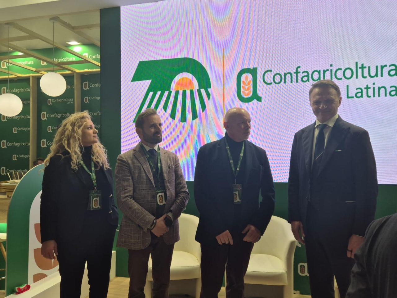 Confagricoltura celebra 70 anni: il logo presentato a Berlino con il Ministro Lollobrigida