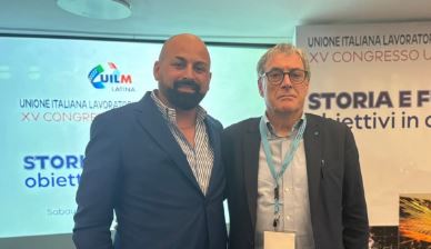 Domenico Bonanni è il nuovo segretario della UILM di Latina