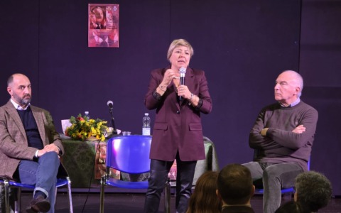 Fiammetta Borsellino dialoga con gli studenti dell’ISISS Pacifici e De Magistris