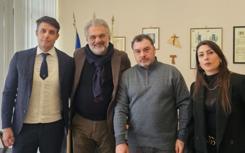 Il sindaco di Terracina riceve il padre di Federico Salvagni