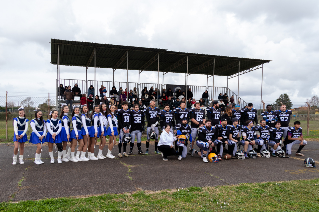 Le Vespe San Giorgio superano i Buffalos Latina 54 a 12