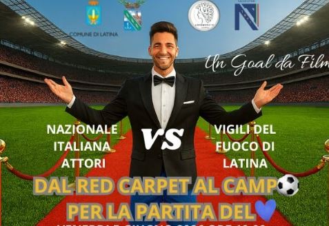 Partita del Cuore 2026: sport e solidarietà a Latina