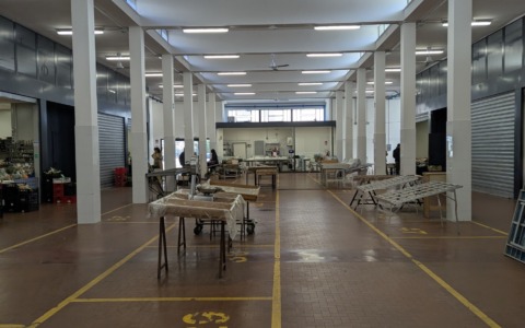 Restyling del mercato coperto: tradizione e solidarietà si incontrano