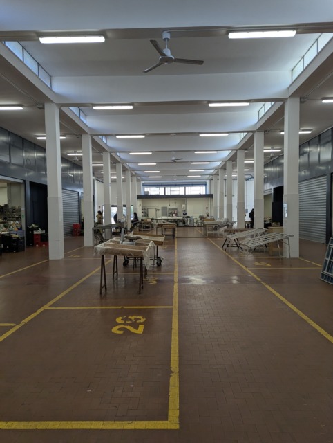 Restyling del mercato coperto: tradizione e solidarietà si incontrano