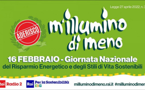 Ritorna “M’illumino di Meno” nel 2026
