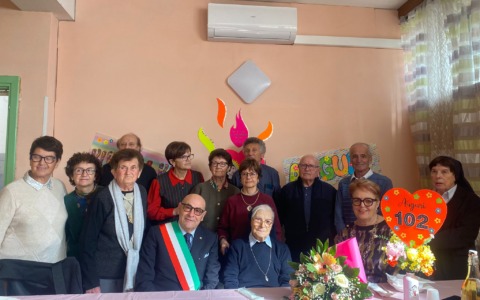 Suor Ginetta Pannunzio festeggia 102 anni al Preziosissimo Sangue