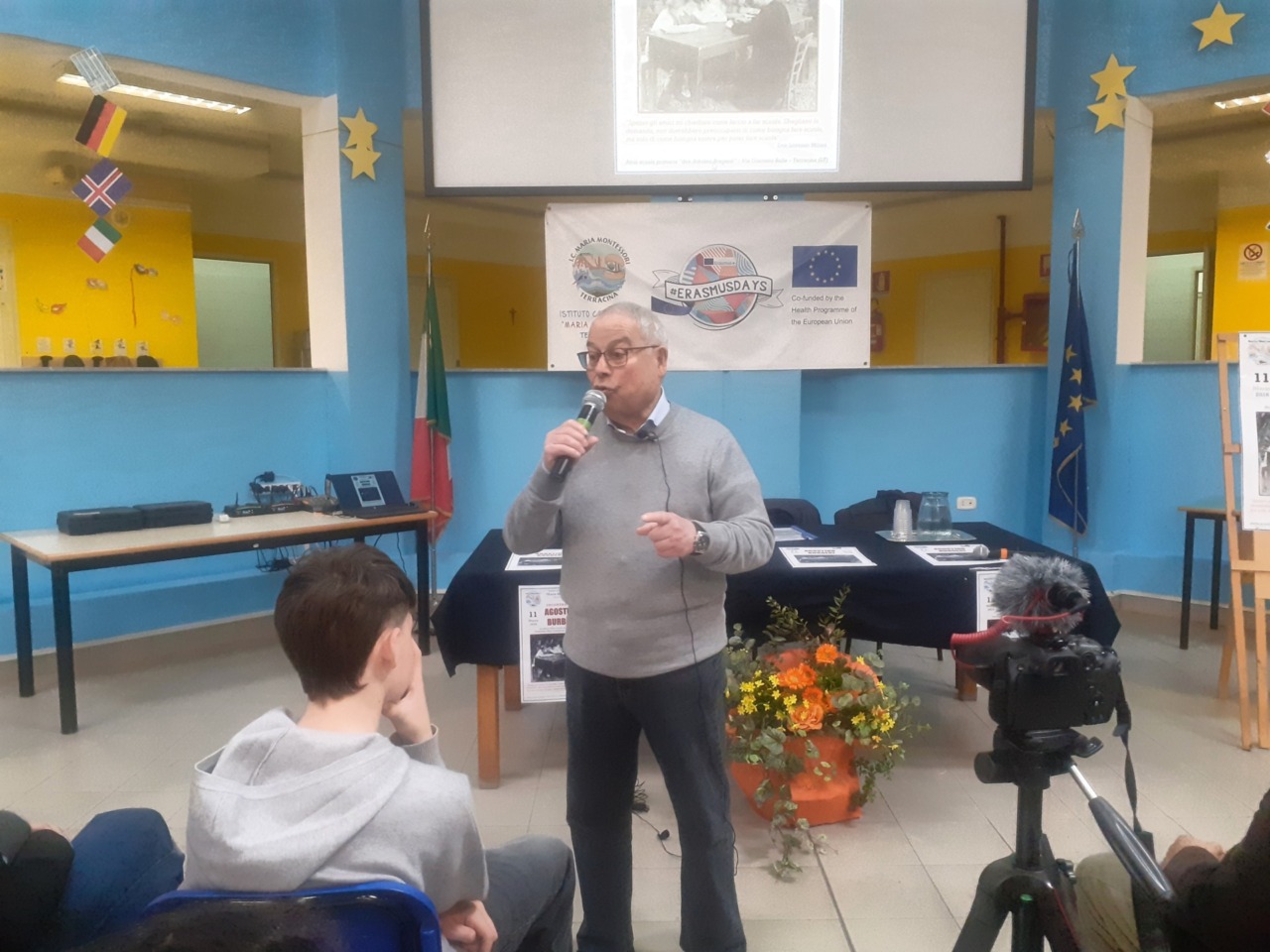 Agostino Burberi all’IC Montessori: un legame con Don Lorenzo Milani