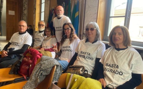 Delegazione del Comitato Don Morosini al Consiglio Comunale