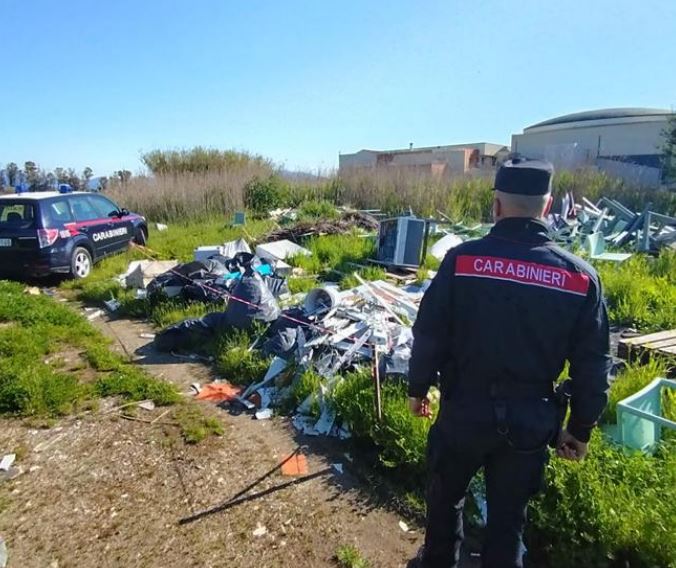 Denunciato il titolare di un’impresa per abbandono di rifiuti speciali