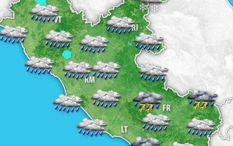 Dopo una breve tregua, pioggia e vento in arrivo: un aprile complesso per il Lazio