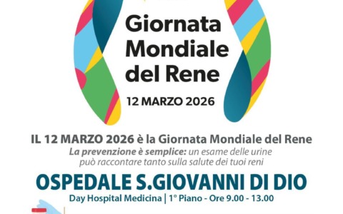 Giornata mondiale del rene: controlli e consulenze gratuite per la salute