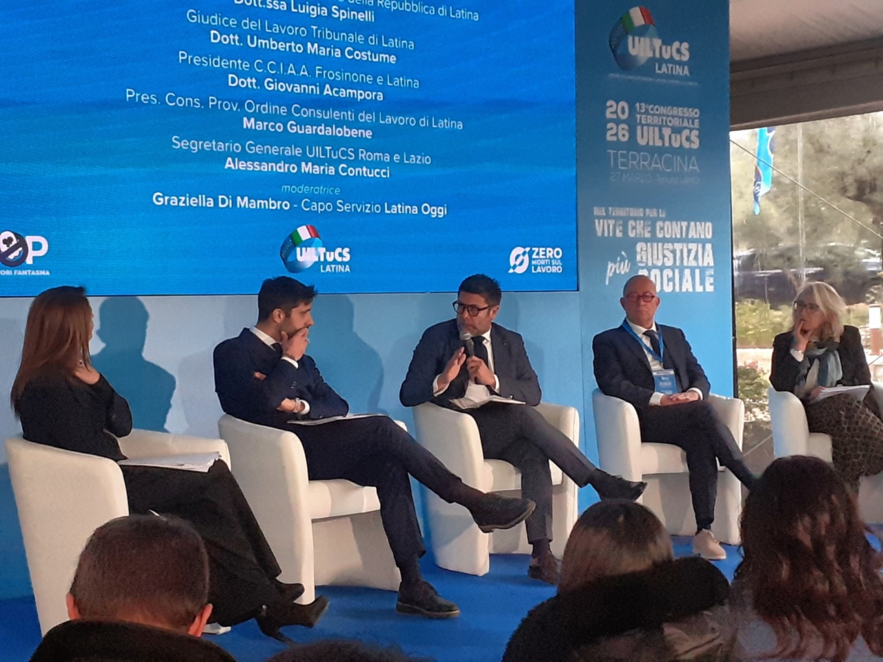 Il 13° Congresso della UilTucs a Terracina