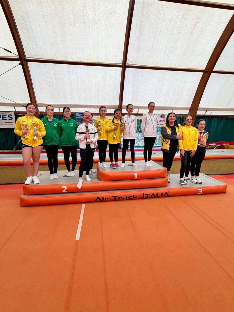 Il Campionato Individuale Silver di Trampolino Elastico ha visto il trionfo dell’Acrobatic Sport