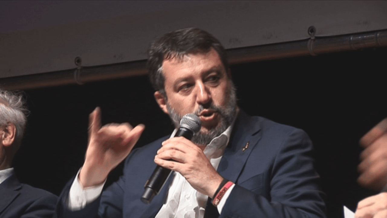 Il Ministro Salvini presenta la bretella Cisterna – Valmontone al Teatro D’Annunzio