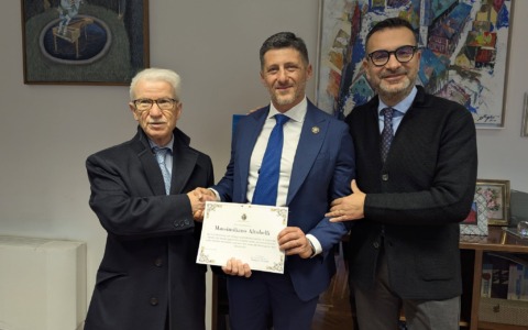 Il Sovrintendente Massimiliano Altobelli premiato per il suo coraggio