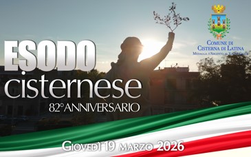 L’82esimo anniversario dell’Esodo Cisternese il 19 marzo