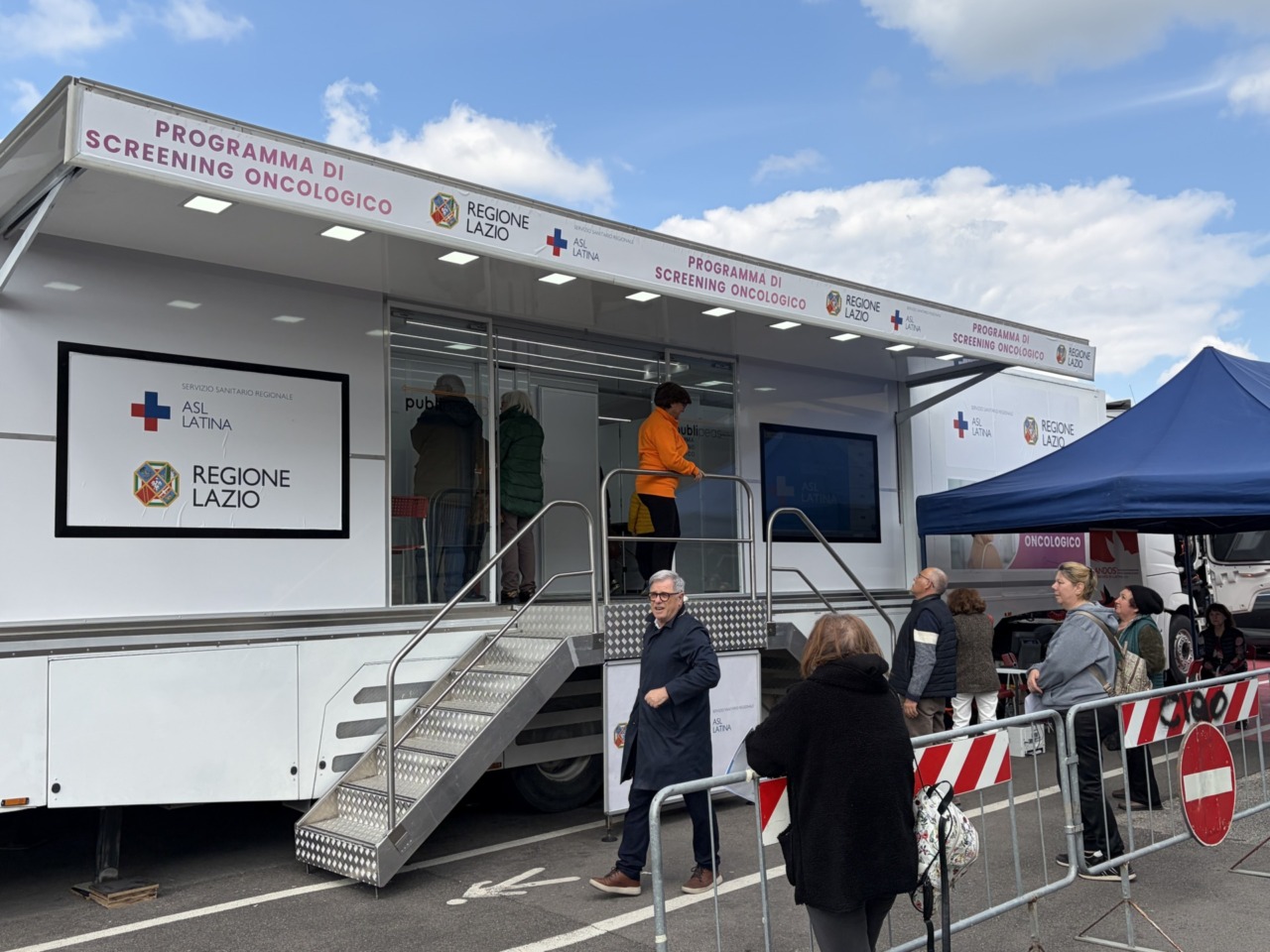 La ASL continua la campagna di prevenzione all’Area Mercato