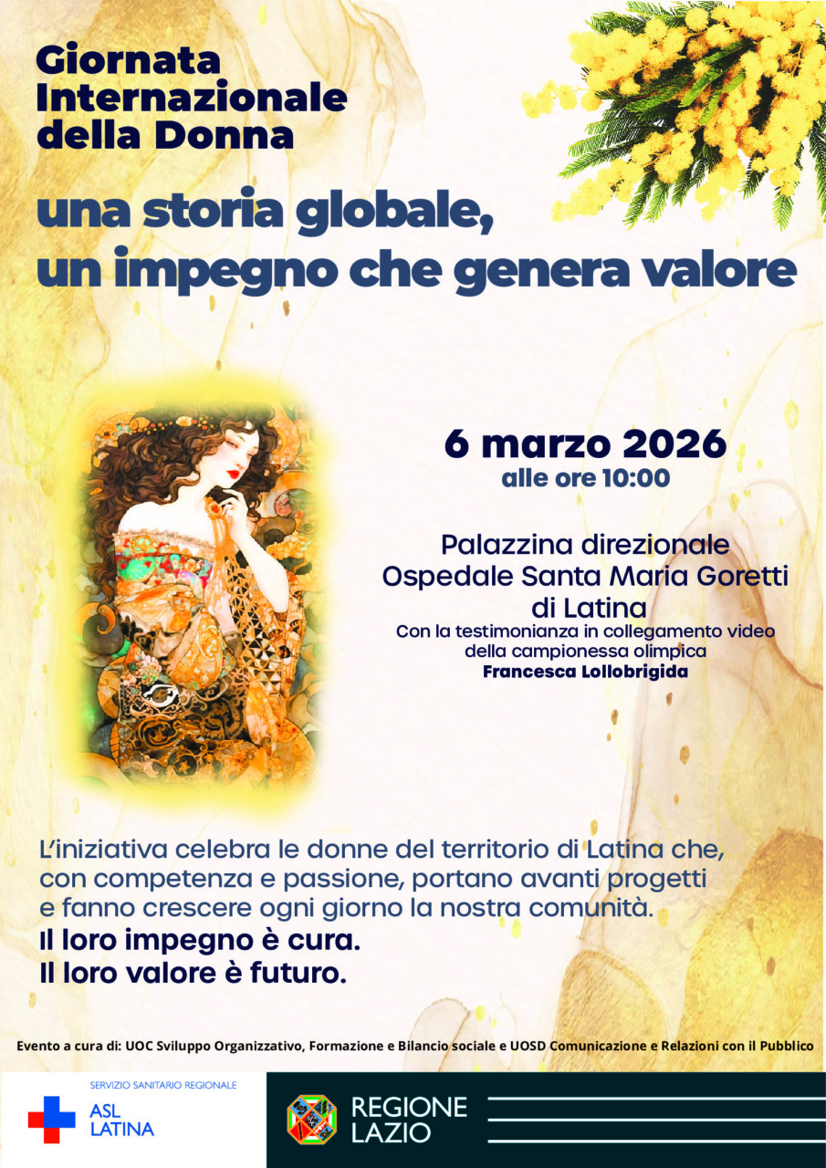 La ASL omaggia le donne con la partecipazione di Francesca Lollobrigida