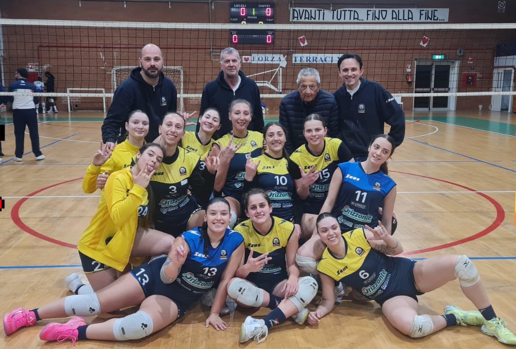 La Futura Terracina conquista una vittoria in rimonta contro Volleyrò