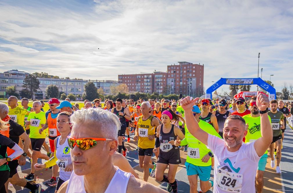 La Mezza Maratona di Latina accoglie 1.400 partecipanti dal Campo CONI