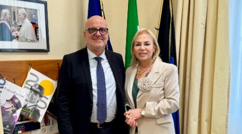La Sindaca Celentano e il Presidente della Provincia Carnevale: Collaborazione per il territorio