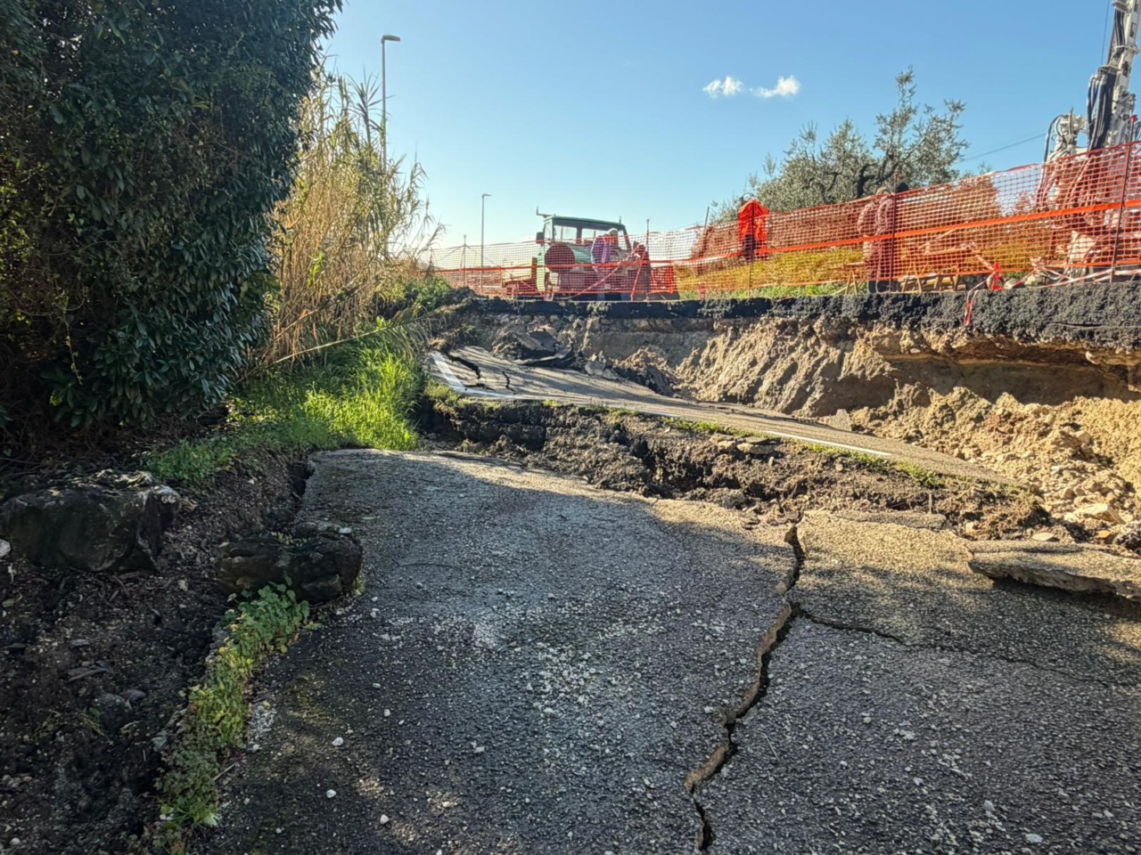 Partono i lavori per la sicurezza della S.P. Accesso a Spigno Vecchio