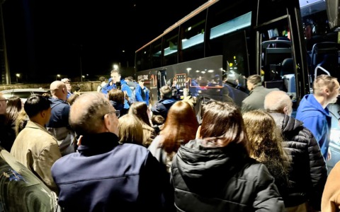 Ritorno a casa per il Cisterna Volley: le prime immagini dall’aeroporto
