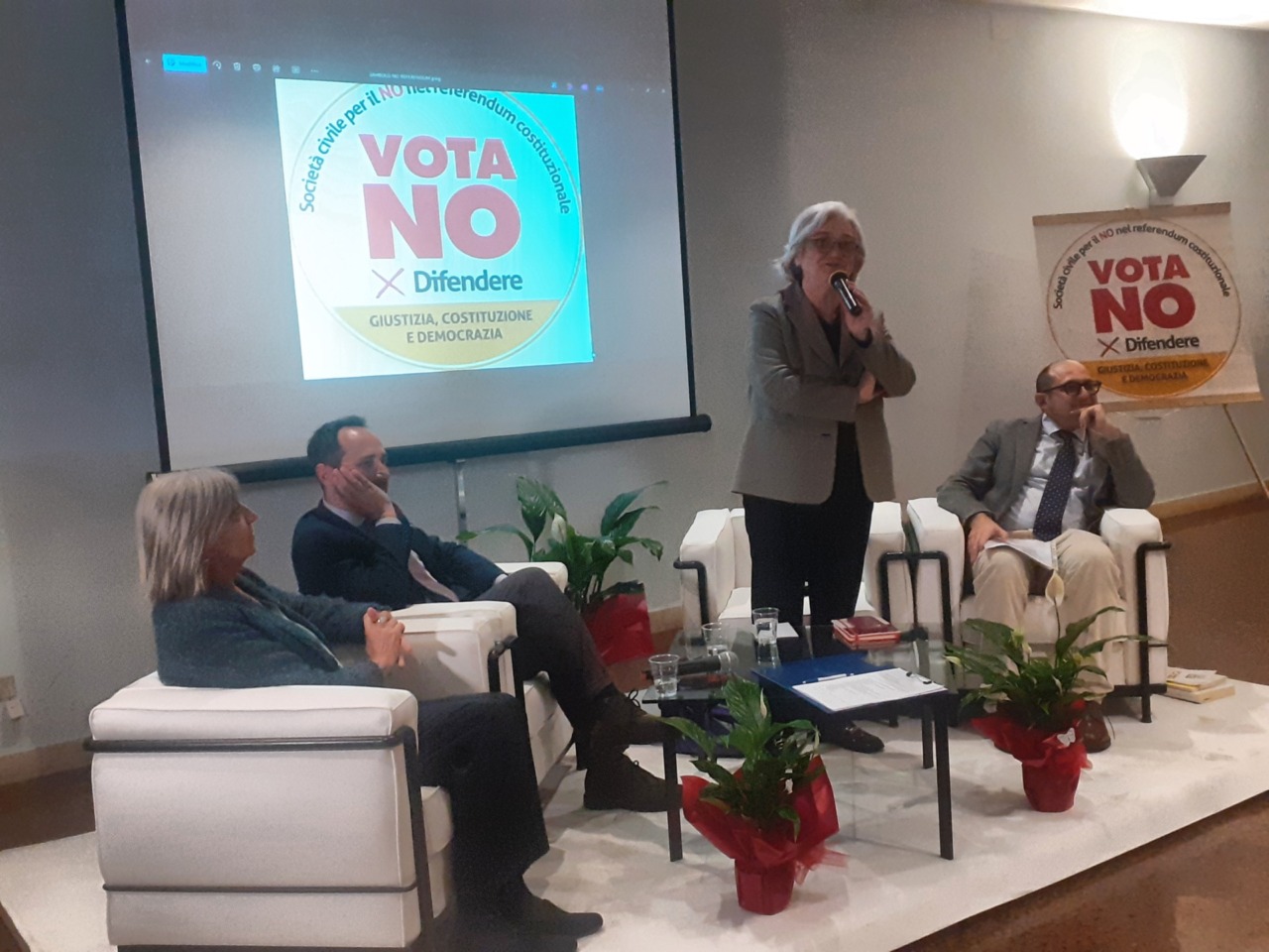 Rosi Bindi incontra il Comitato del NO al Referendum sulla Magistratura