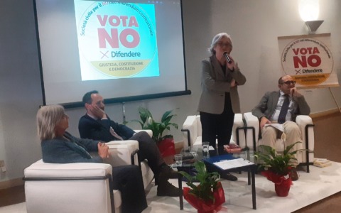 Rosi Bindi incontra il Comitato del NO al Referendum sulla Magistratura