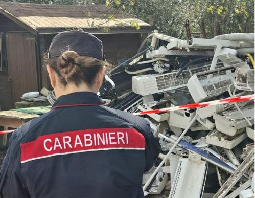 Sequestrata discarica abusiva: denunciato il responsabile della ditta