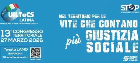 “TENUTA LAMO”: Congresso UilTucs Latina