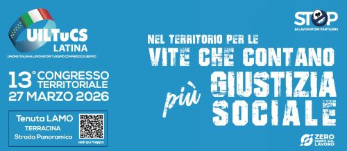 “TENUTA LAMO”: Congresso UilTucs Latina