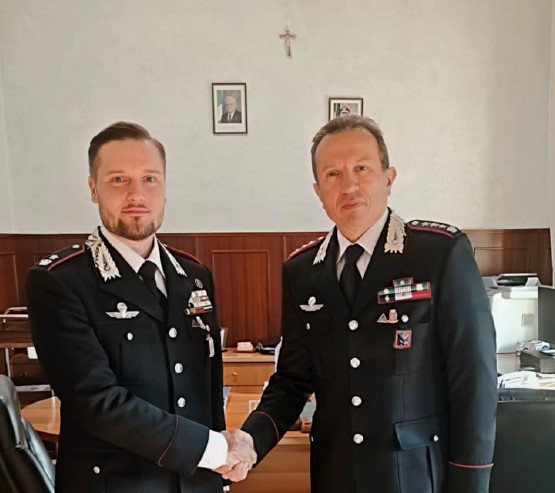 Antonino Maggio, Comandante della Compagnia Carabinieri, promosso a Maggiore