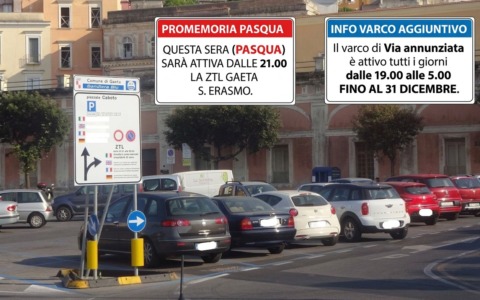 Attivazione della ZTL nel centro storico di Sant’Erasmo