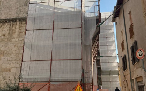 Avviati i lavori di restauro della Chiesa di San Pietro e messa in sicurezza della Madonna del Soccorso