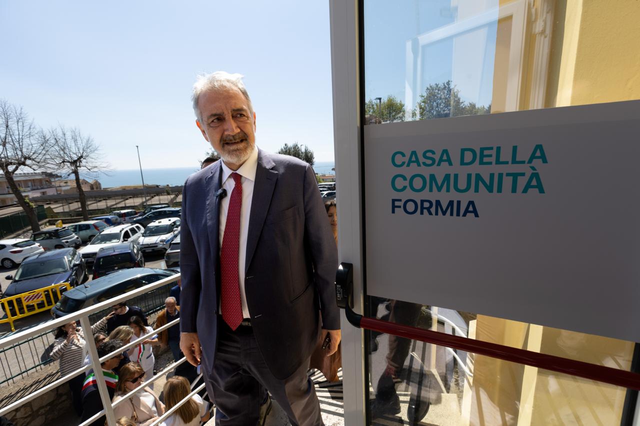 Francesco Rocca inaugura Case e Ospedale di Comunità nel Sud Pontino