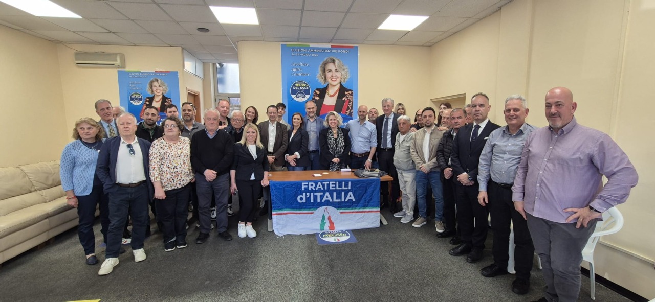 Fratelli d’Italia presenta la lista a sostegno di Annarita Del Sole per le elezioni comunali