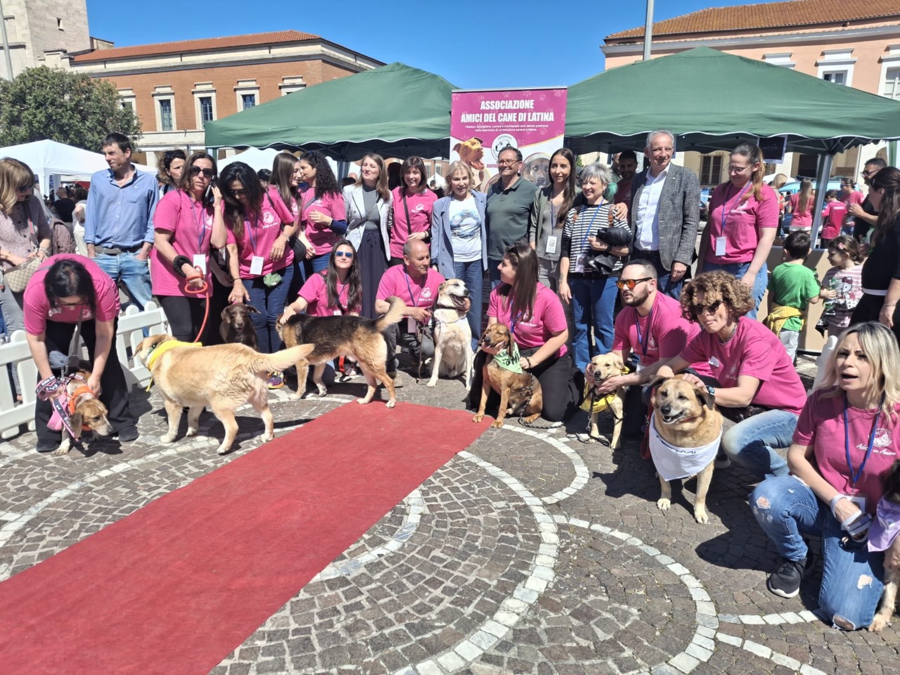 Grande partecipazione per l’evento “Il Canile va in città”