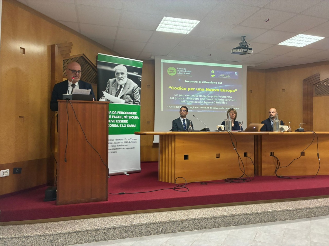 Incontro “Codice per una Nuova Europa”, la Provincia partecipa all’evento dell’Istituto Spinelli