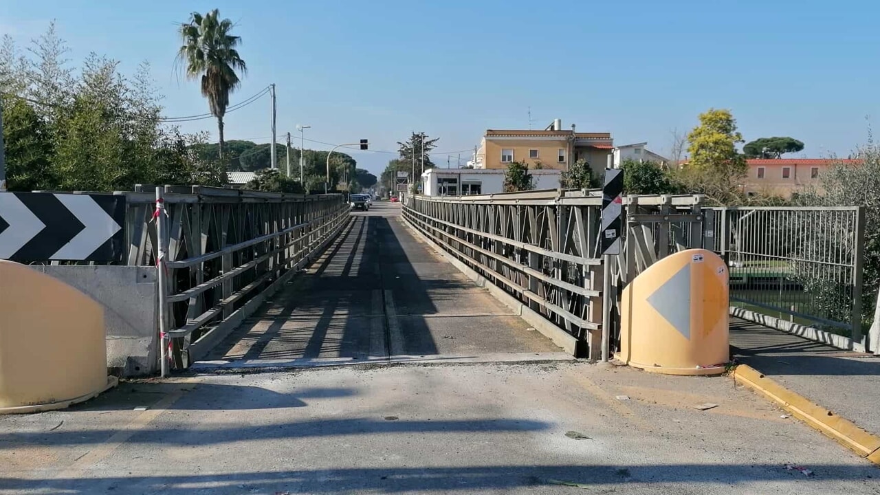 Inizia la chiusura del ponte sul Sisto per verifiche statiche